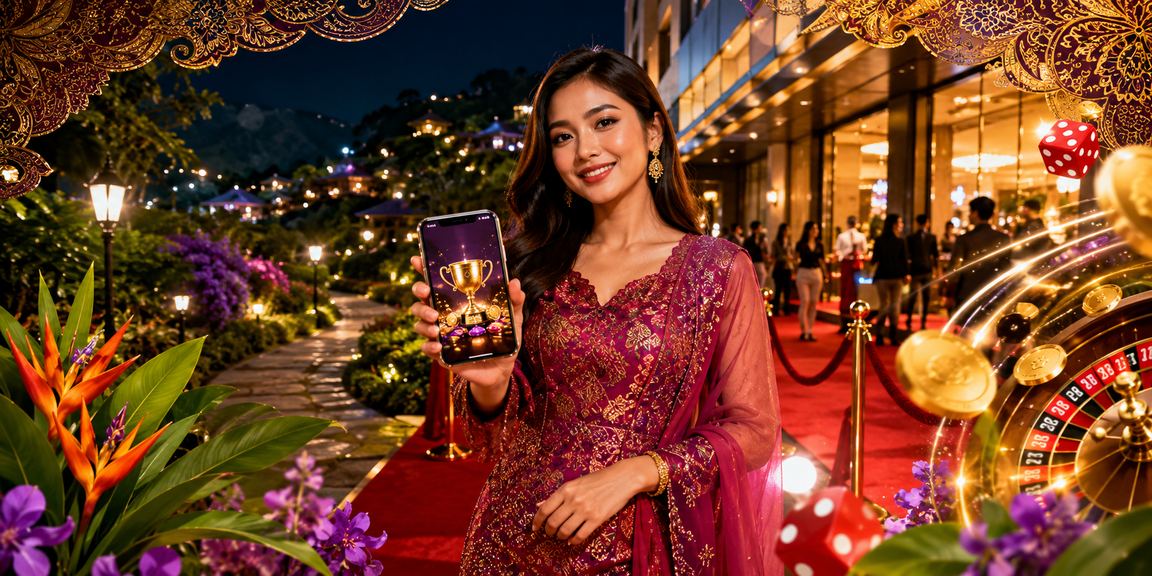 Pendaftaran akaun baharu winnow44 dengan tema batik Malaysia